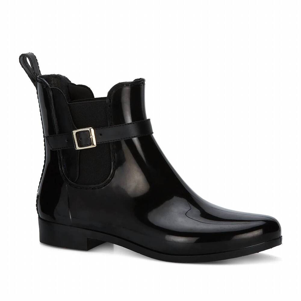 NEW ANDREA women's rain boots in black